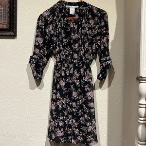 Floral Tie-Back Tunic
